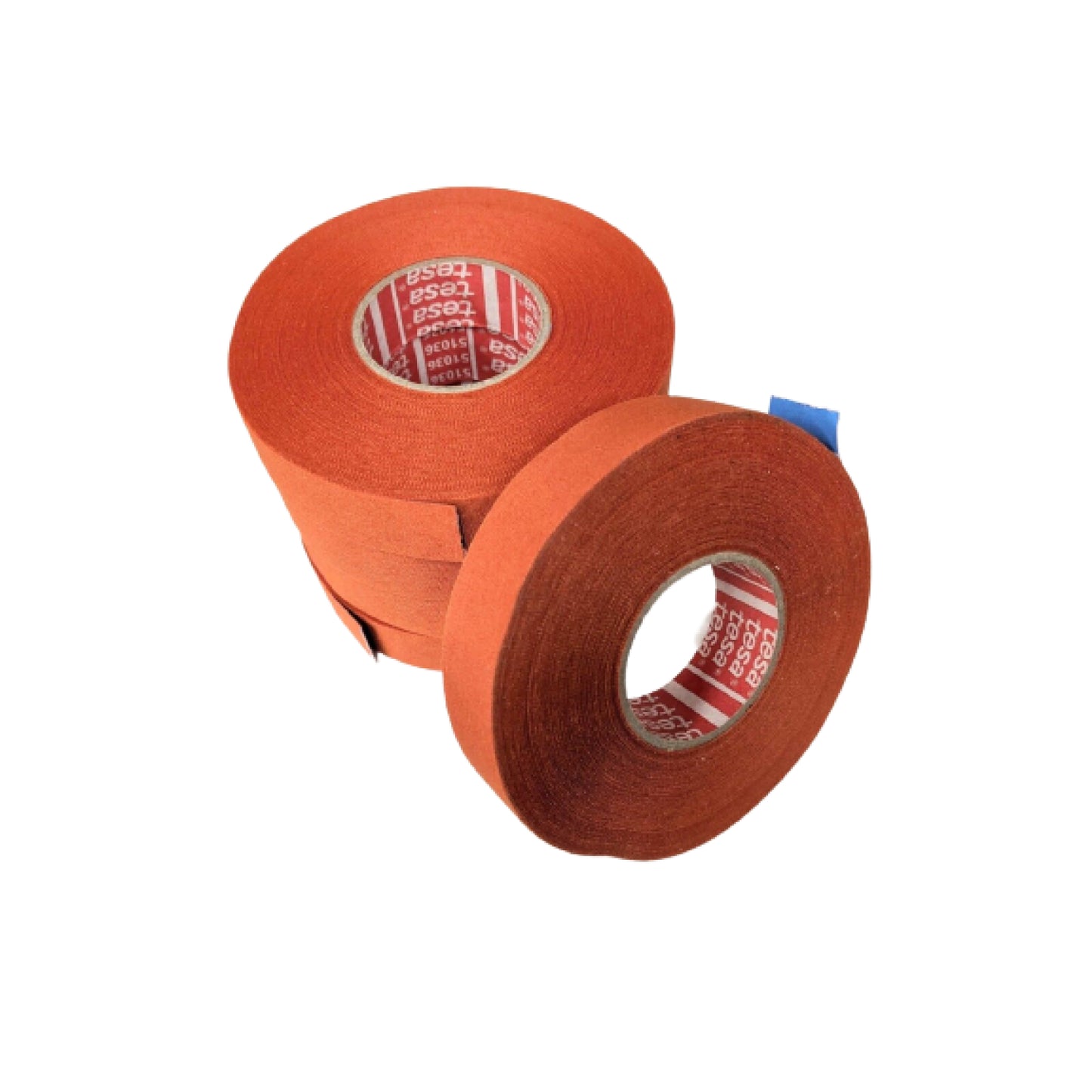 Tesa PET Cloth Tape - Orange - 19mmx25m - 51036-00041-00